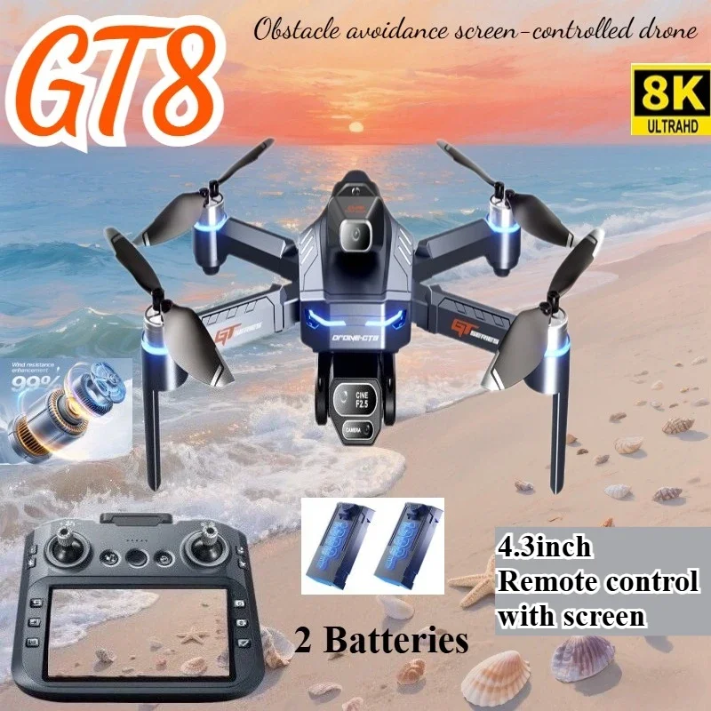 Drone 4K HD GT8 Camera Obstacl - Drone Multispectral review and price