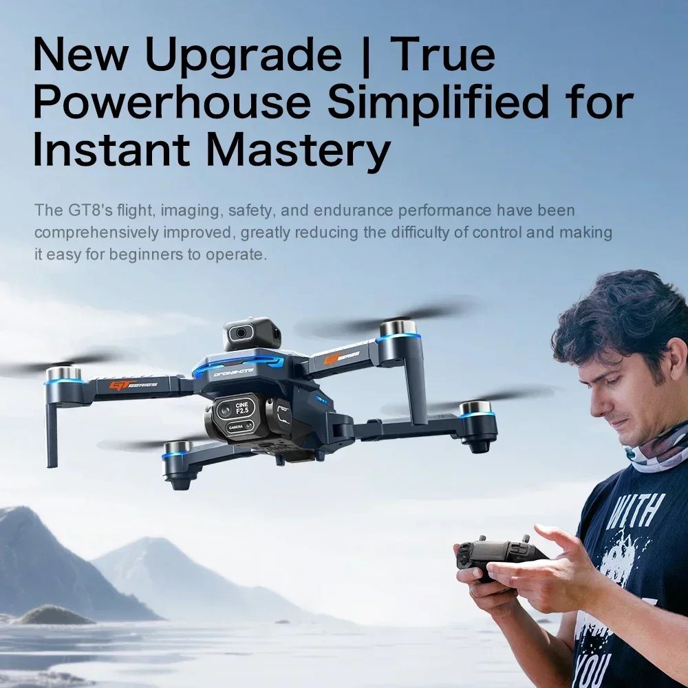 Drone 4K HD GT8 Camera Obstacl - Drone Multispectral review and price