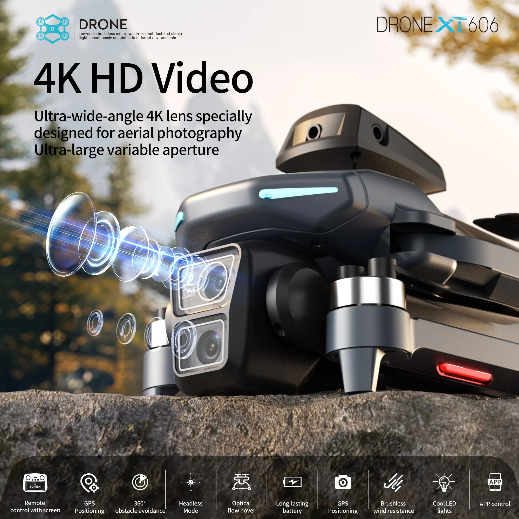 Original XT606 Drone Professio - Drone Multispectral review and price