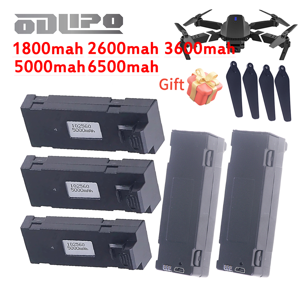 NEW Upgrade E88 Battery 6500ma - Eachine Drone E58 review and price