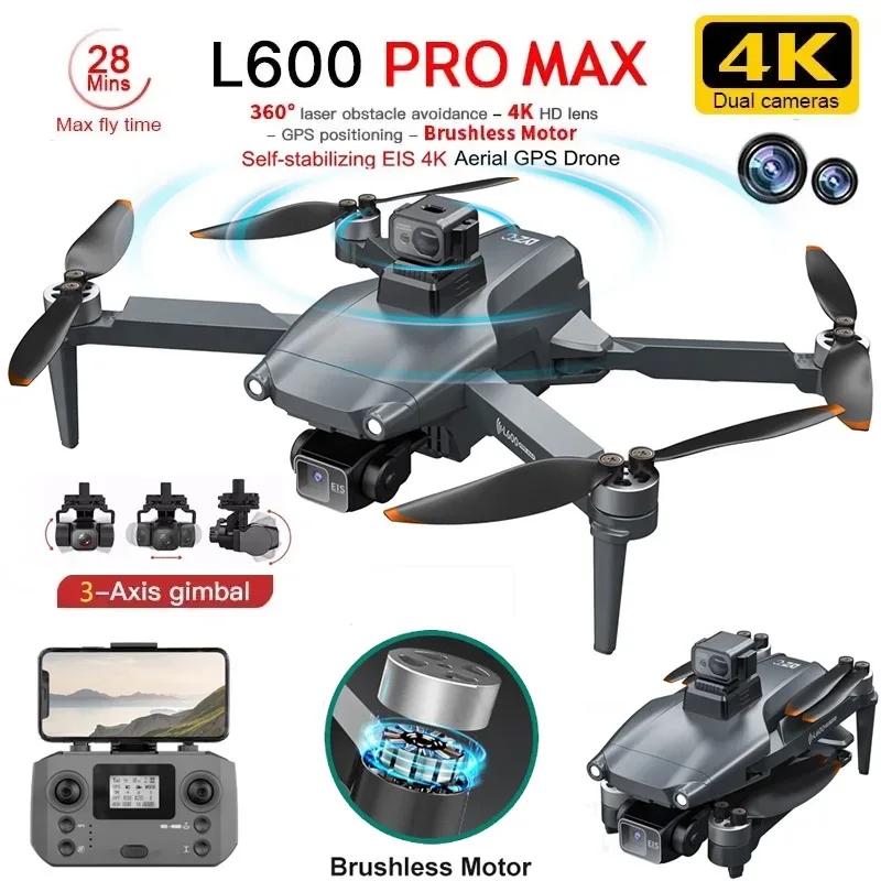 L600 PRO MAX GPS Drone Profess - Drone Multispectral review and price