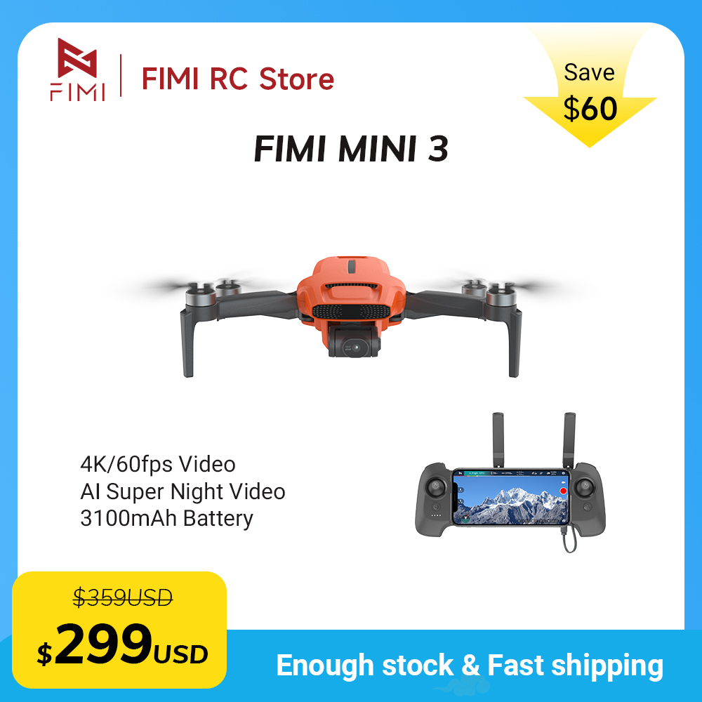 FIMI MINI 3 Camere Drone 4K 60 - Drone Mapping review and price